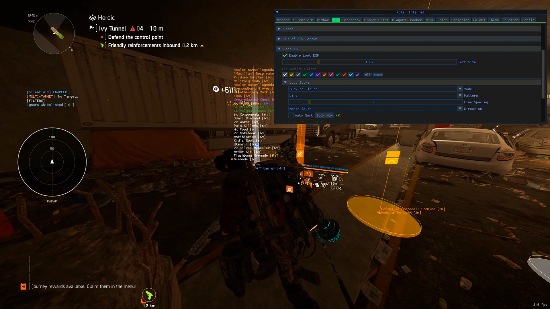 Polar: The Division 2 Internal Cheat