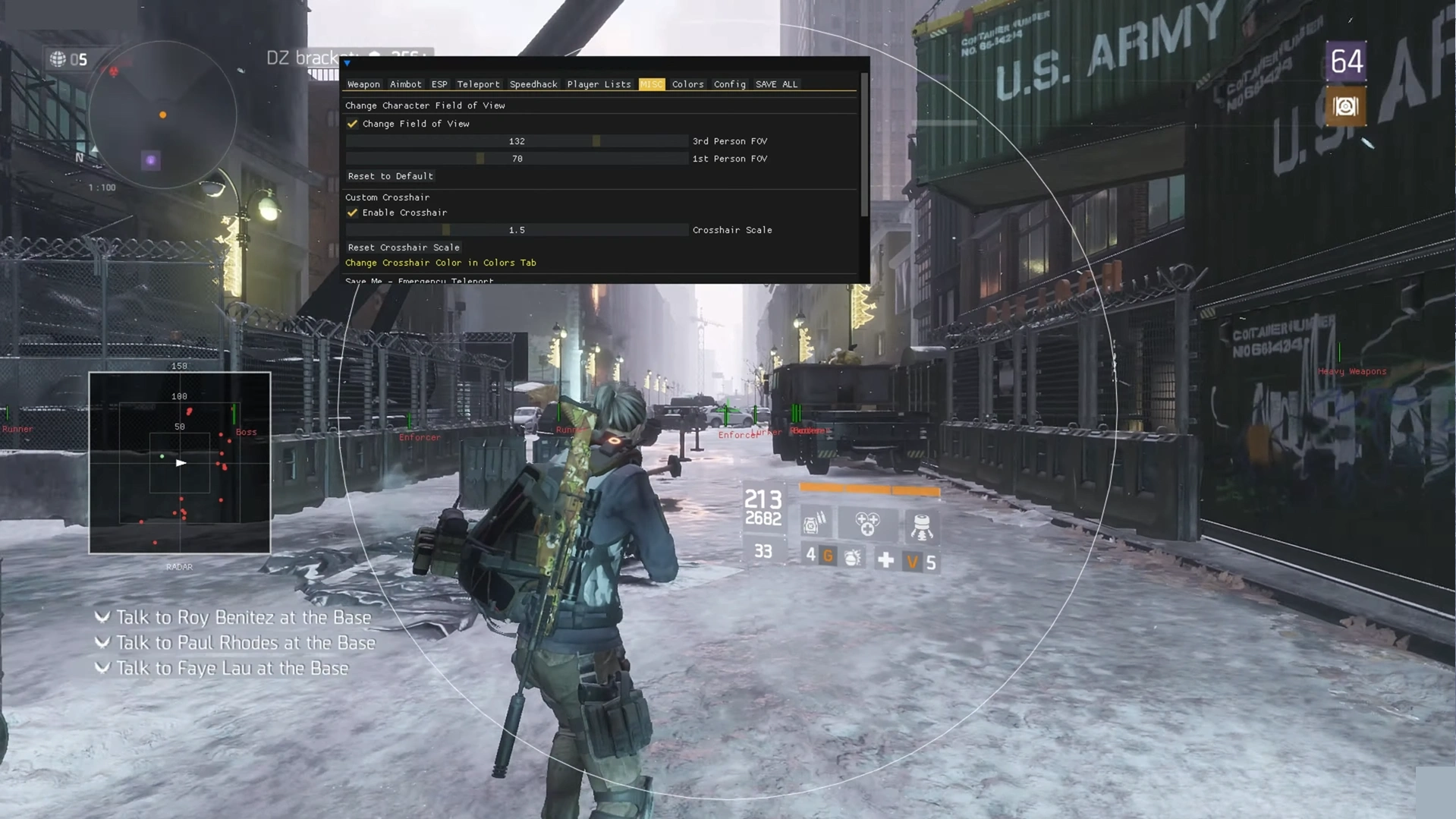 Polar: The Division Internal Cheat