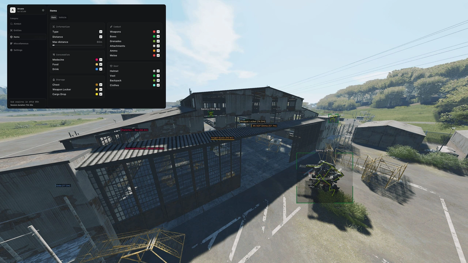 Arcane: Scum Cheat
