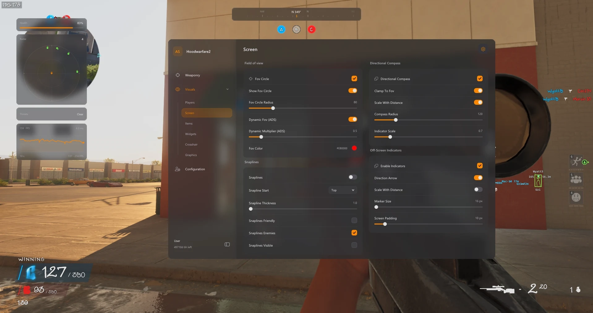 Toshi: Hood Warfare 2 Cheat
