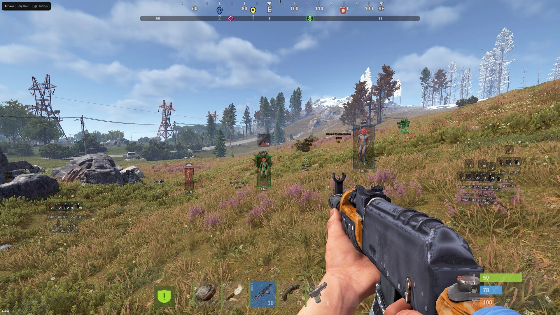 Arcane: Rust External Cheat