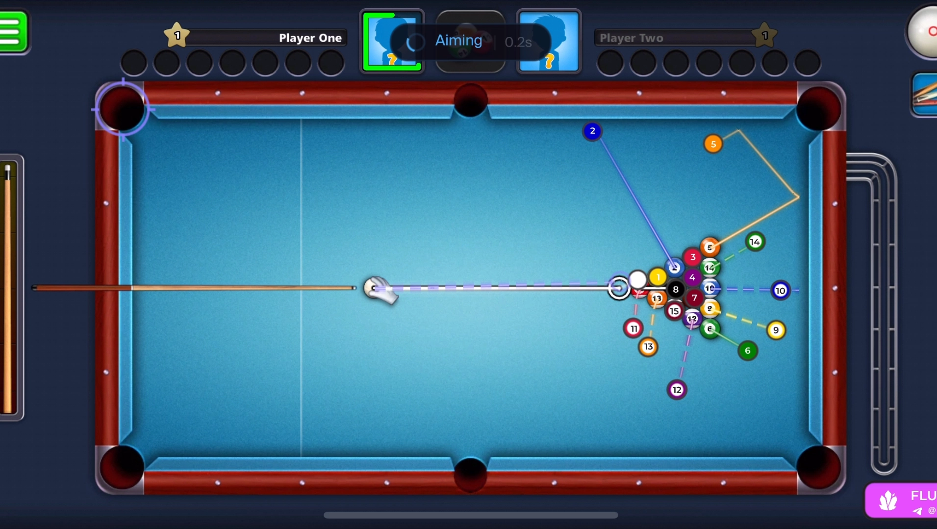 Fluorite: 8 Ball Pool Cheat (iOS)