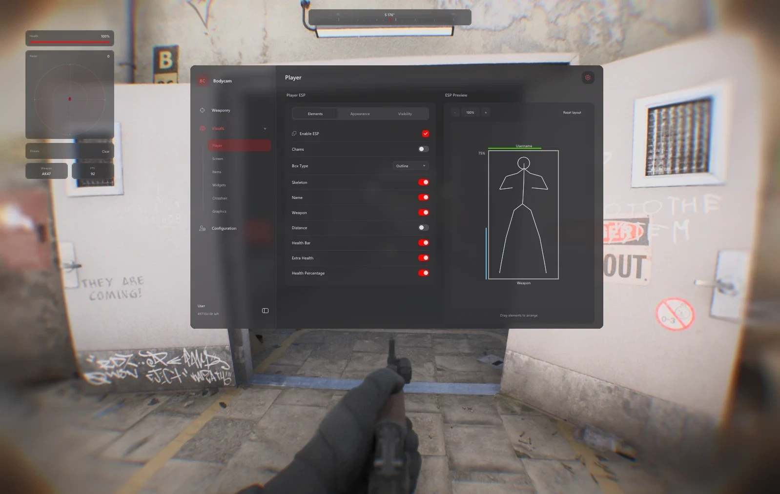 Toshi: Bodycam Cheat