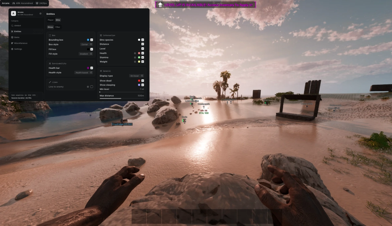 Arcane: ARK Ascended Cheat
