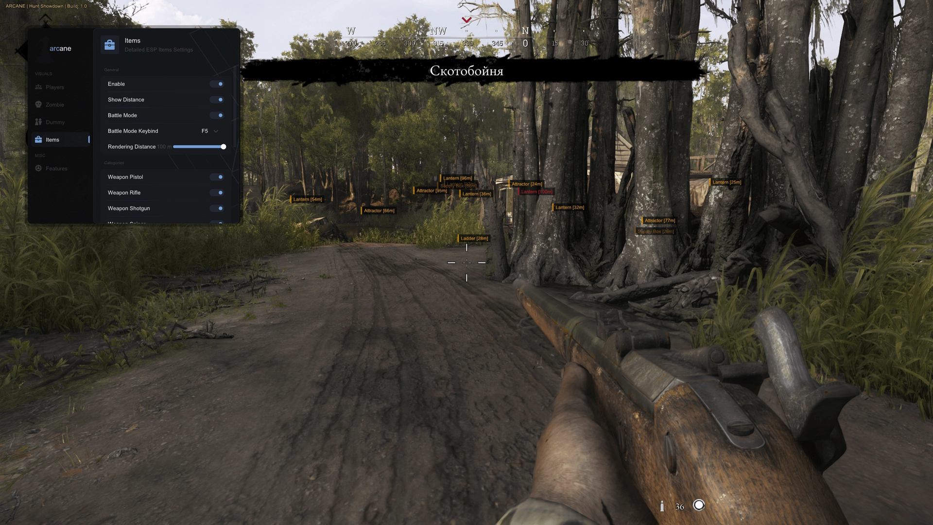 Arcane: Hunt Showdown Cheat